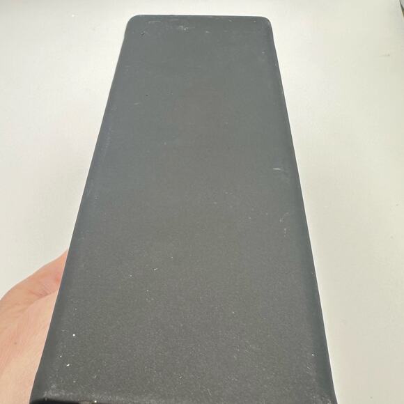 Wittnauer black velvet lined felted triangular eyeglasses sunglasses box case 2 - Picture 7 of 7